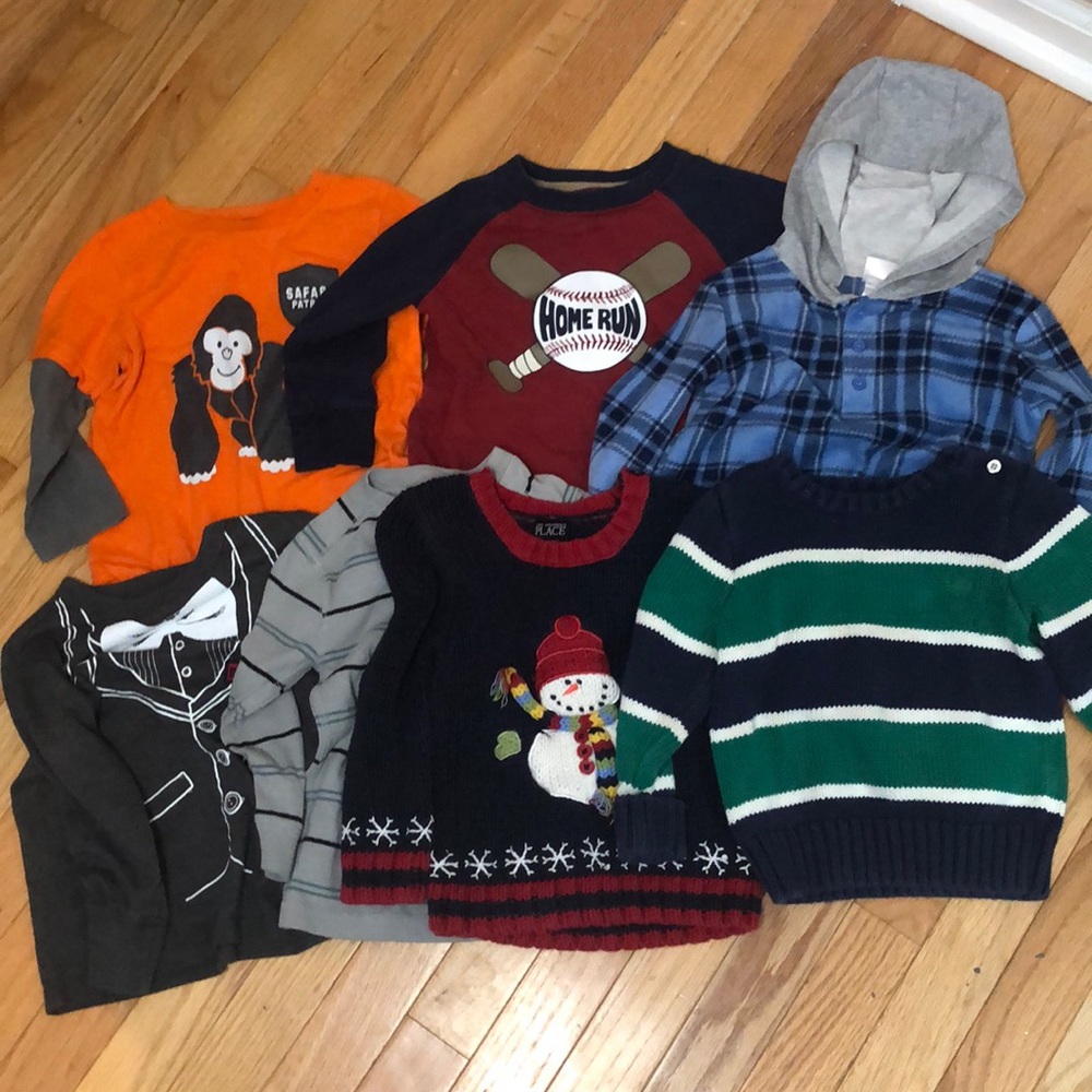 2T/24 month boy shirt bundle